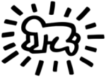 [Picture of Keith Haring's Radiant Baby]